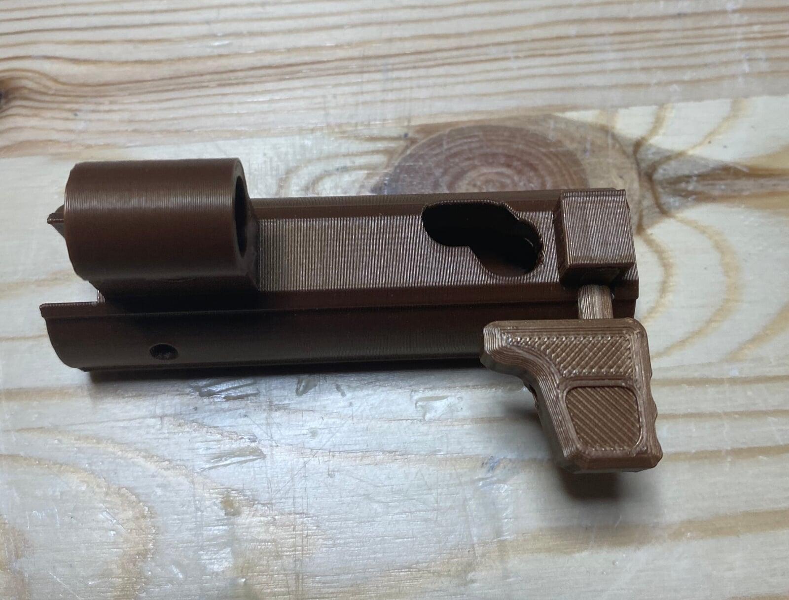 3D printed Blecher LLC 1.36 bolt carrier