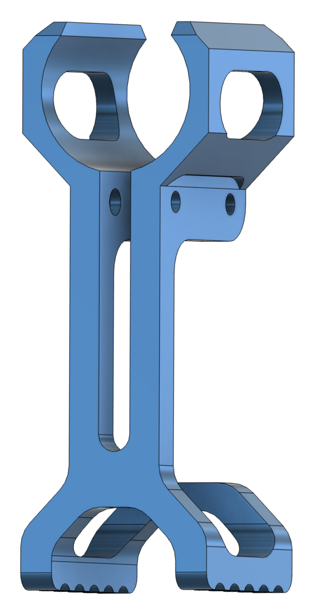 BlecherLLC ISO BRACE S Rear Angled View 