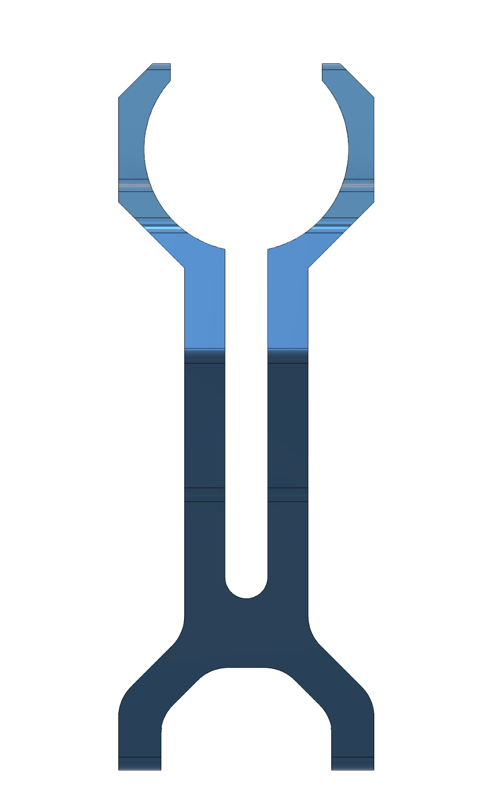 Blecher LLC ISO BRACE L Front View 