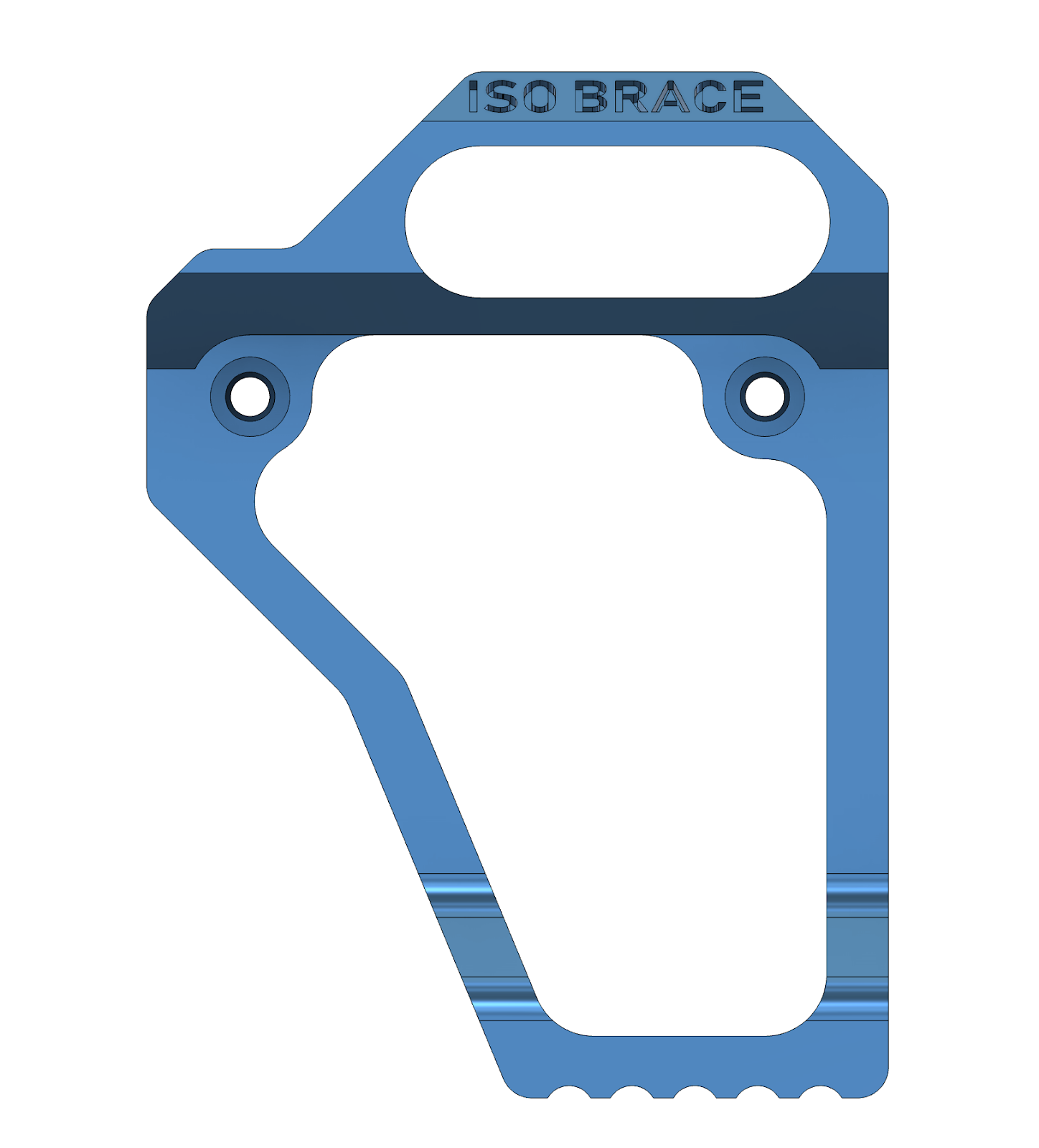 BlecherLLC ISO BRACE L Side View