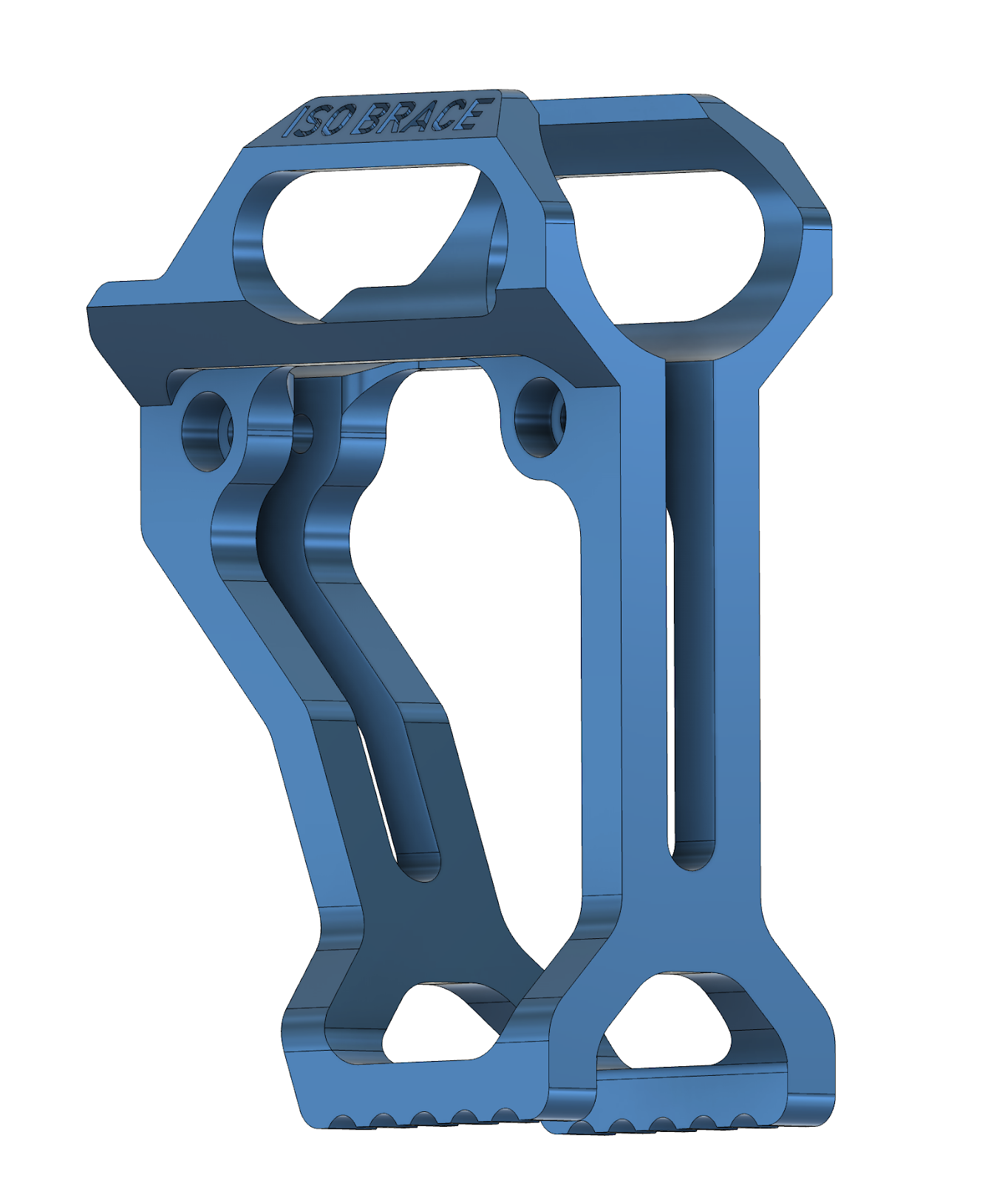 ISO BRACE L Rear Angled View 