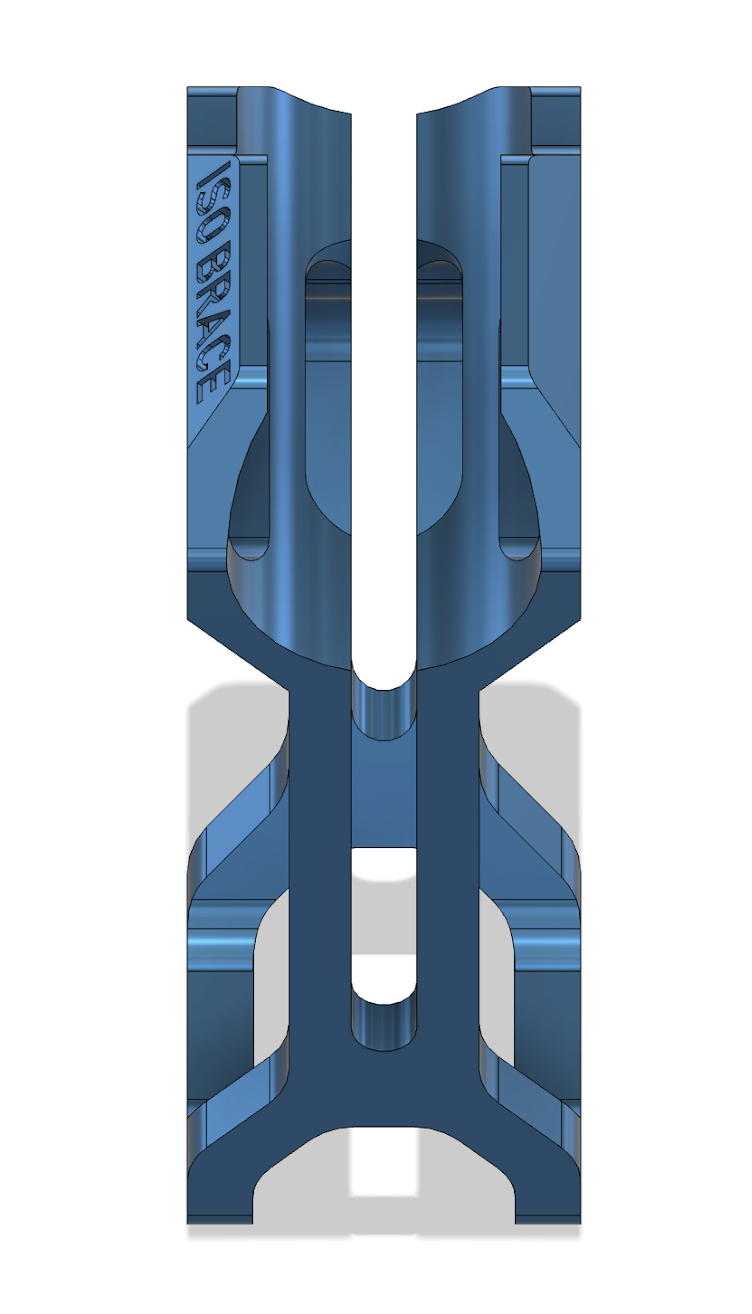ISO BRACE L Top Angled View 