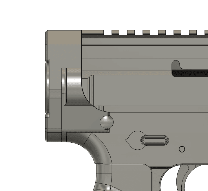 Blecher LLC Upper Kit 1.36 without Brace Side View