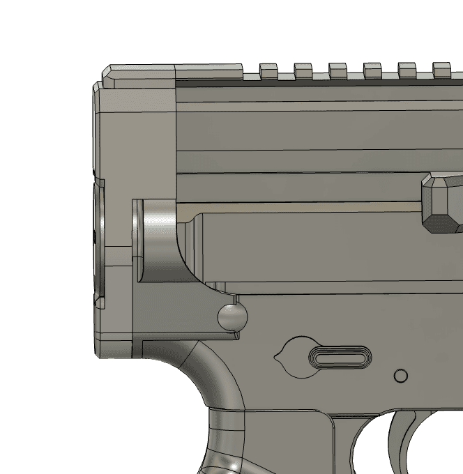 Blecher LLC Upper Kit Mongoose without Brace Side View