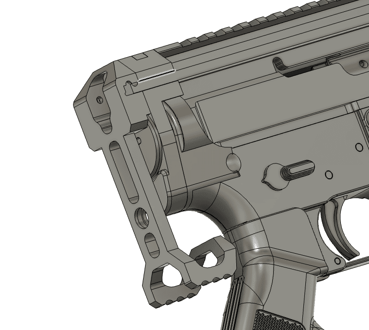 Blecher LLC 1.36 with Classic Brace Angled View