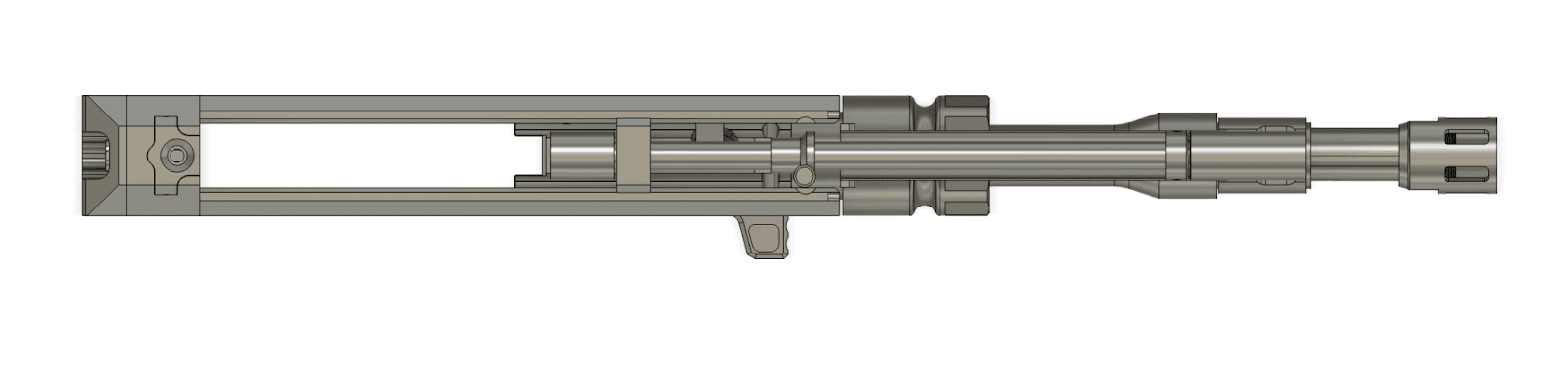 1.36 Top View of the Retractable Brace and the Operating System.