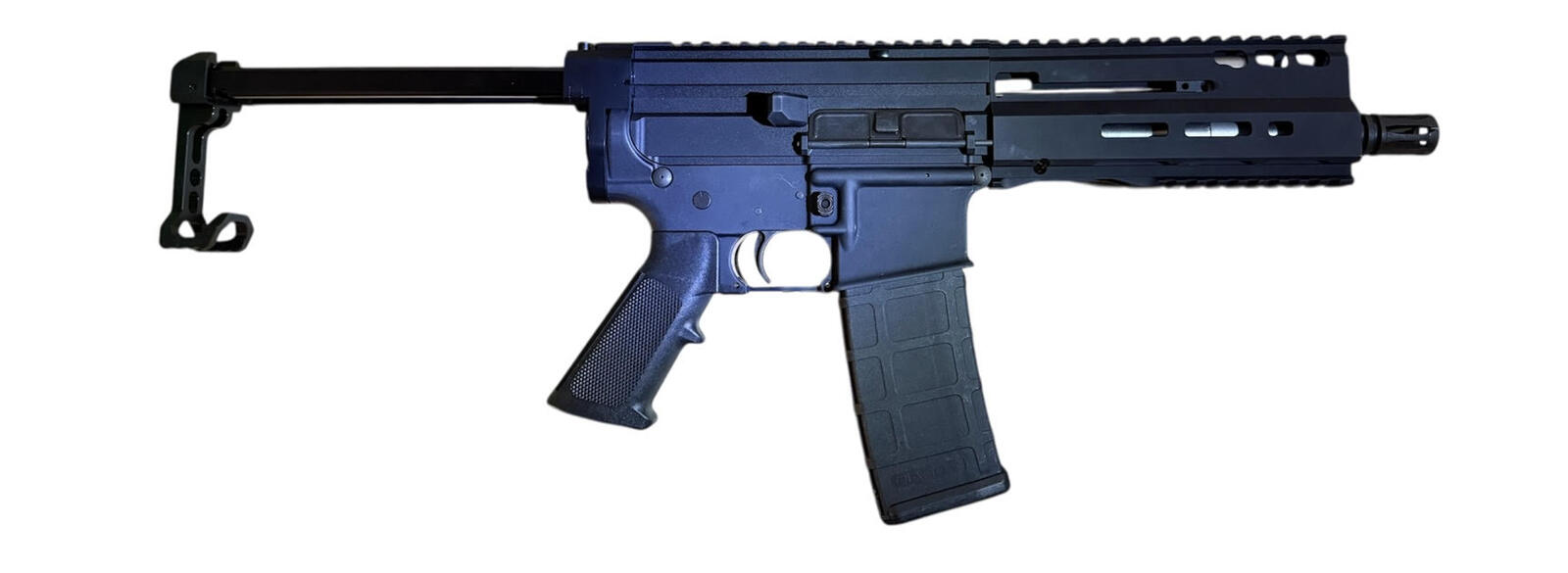 Mongoose Upper Receiver Kit Brace Extended Right Side View